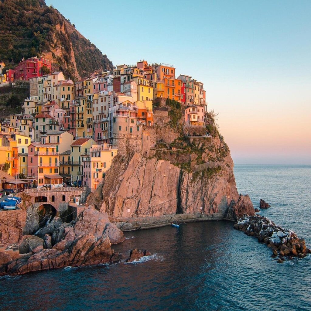 cinque terre, italy, coast, sea, nature, vacations, colorful, water, rock, houses, liguria, city, old, architecture